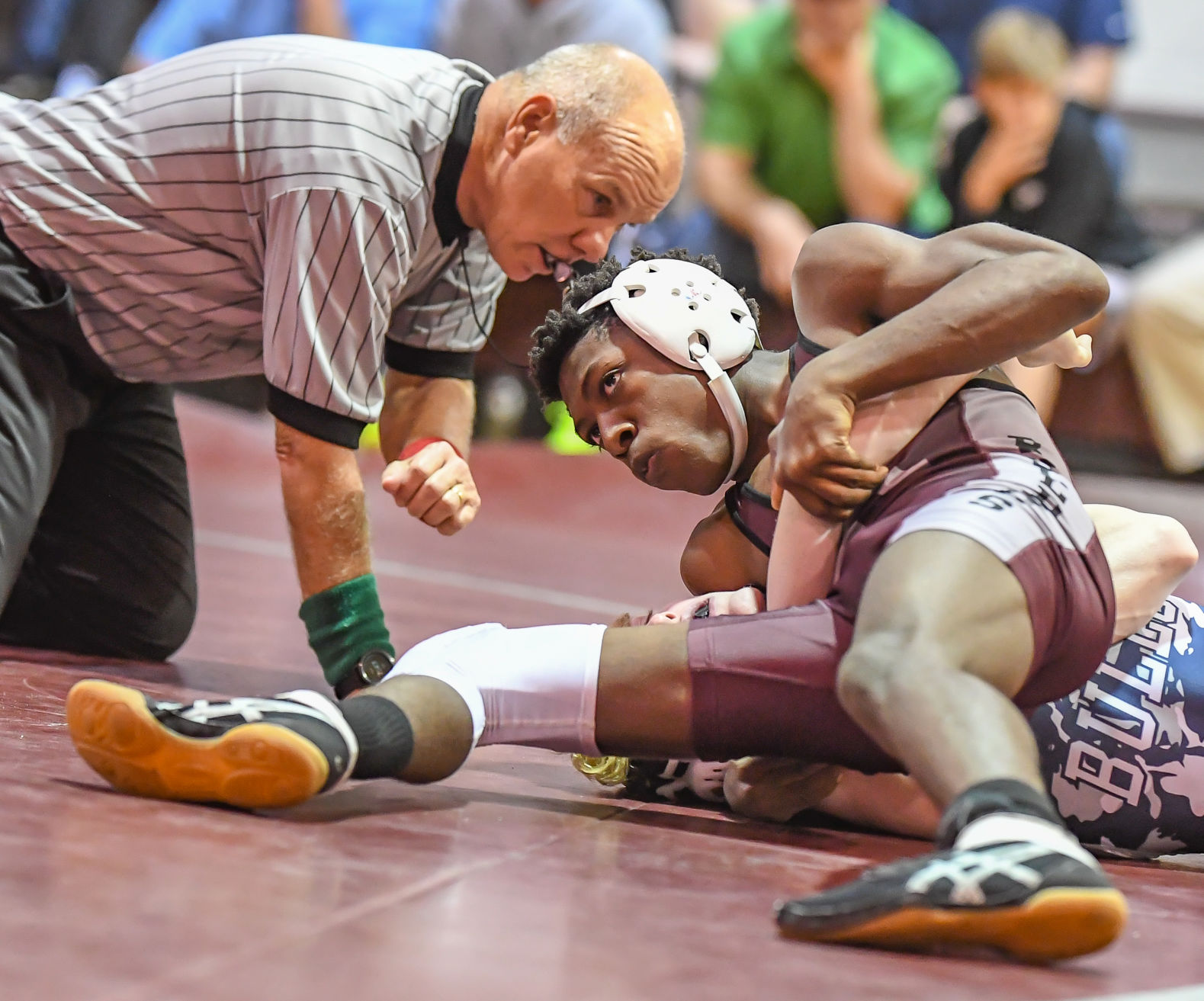 Wednesday night high school wrestling action